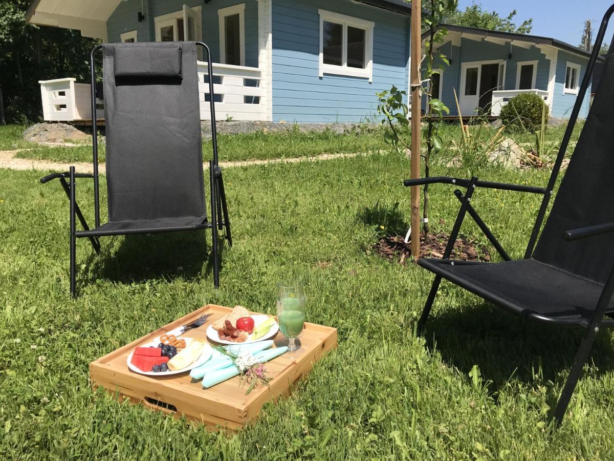 Domek Caloroczny Na Wylacznosc Niebieska Osada Nad Gorskim Potokiem Stary Waliszow Екстериор снимка